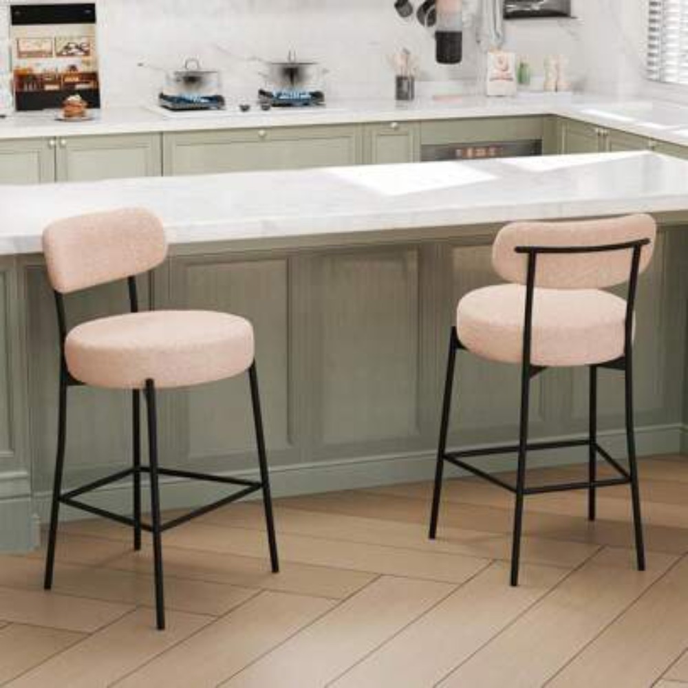 Home Bar Set - Set di 2 sgabelli da bar