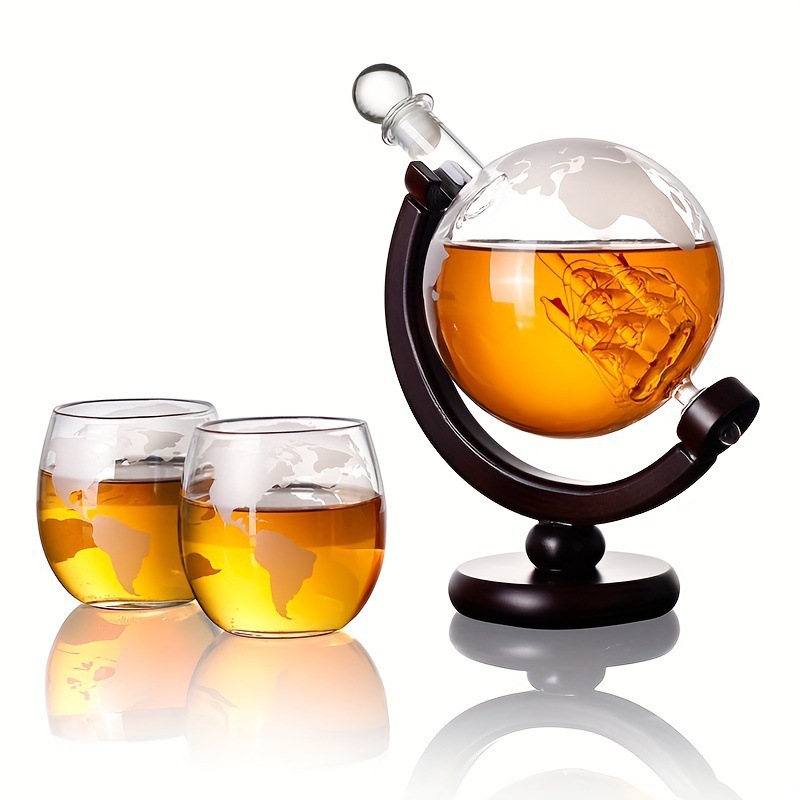 Decanter Globe Set - Decanter a Forma di Globo con