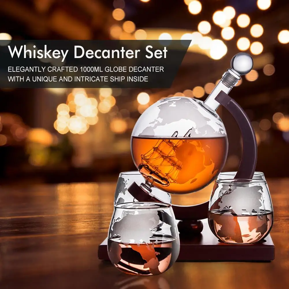 Set Decanter per Whisky a Form - Decanter Globe Set recensione e prezzo