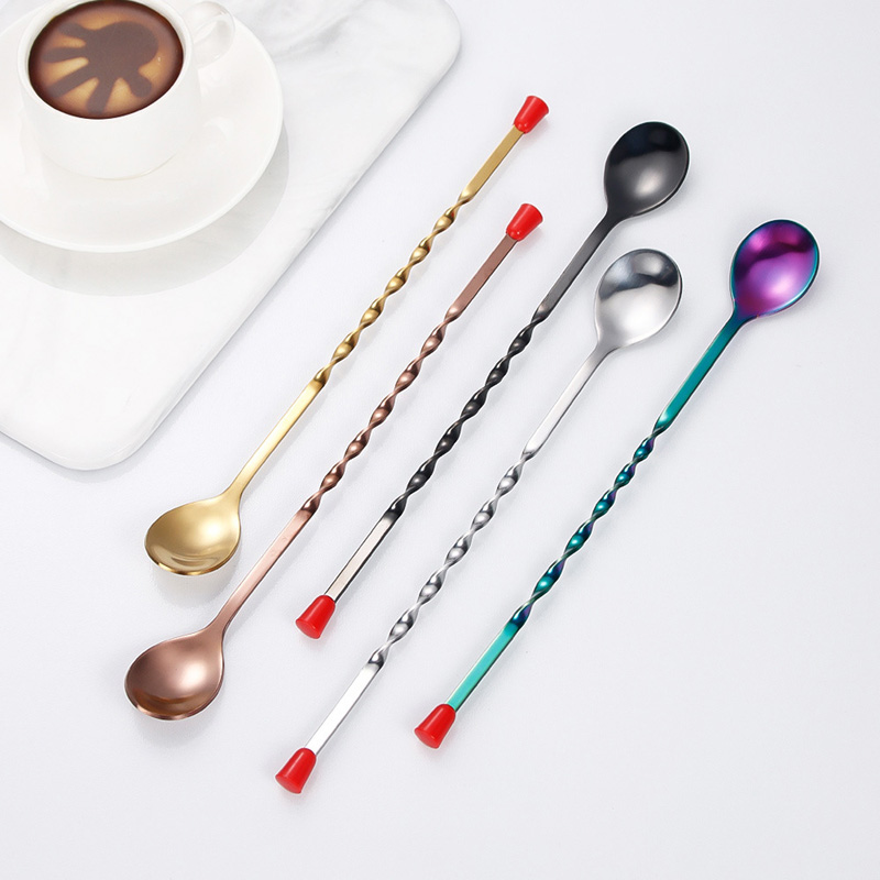 100 pz/lotto in acciaio inossi - Bar Spoon Twisted recensione e prezzo