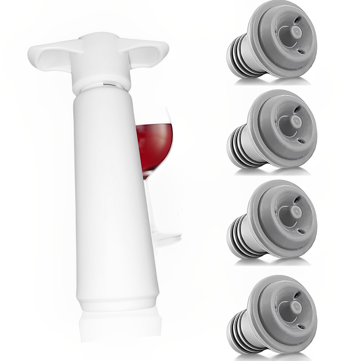 Pompa per vuoto manuale per vi - Wine Preservation Pump recensione e prezzo