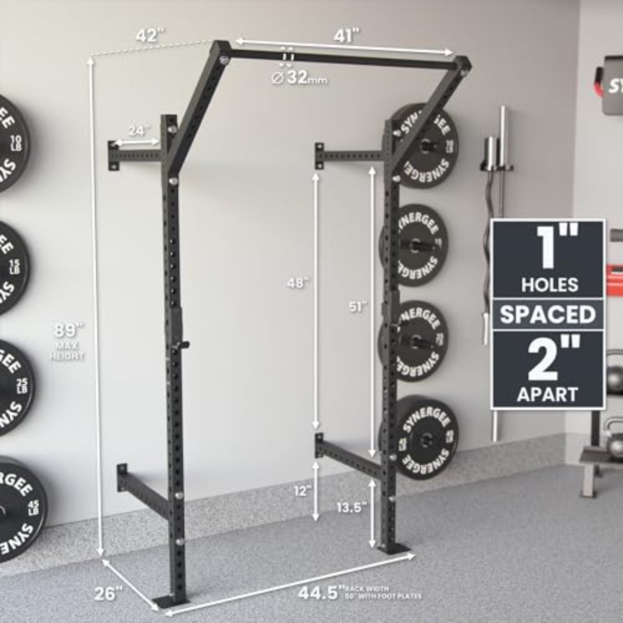 Rack per squat a parete per us - Home Bar And Gym recensione e prezzo