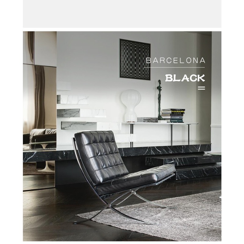 Poltrona Barcelona in Pelle, S - Home Barcelona recensione e prezzo