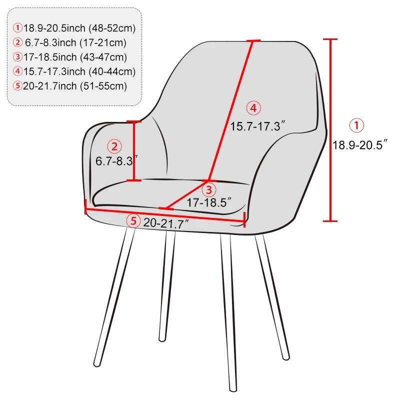 1/4/6 pezzi fodere per sedie a - Home Bar Seating recensione e prezzo