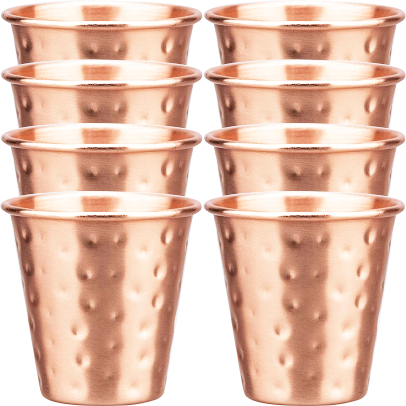 Set di 6 o 8 Tazze in Rame Pur - Mule Copper Mug recensione e prezzo