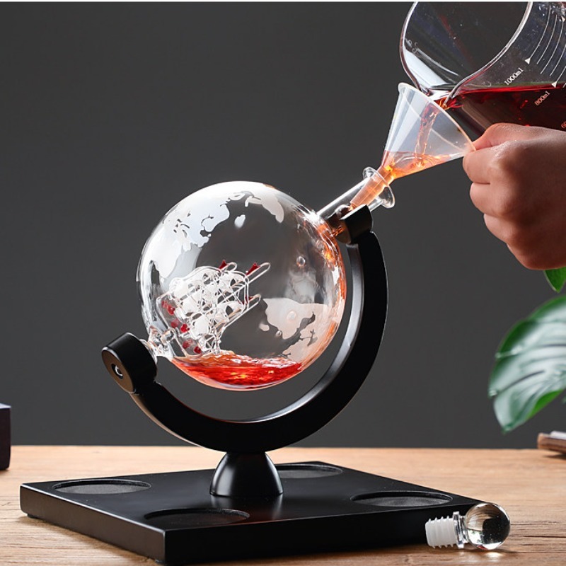 Set Decanter per Vino a Forma  - Decanter Globe Set recensione e prezzo