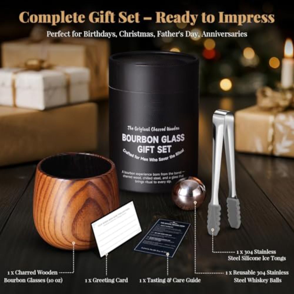 Set di bicchieri da whisky fat - Home Bar Set recensione e prezzo