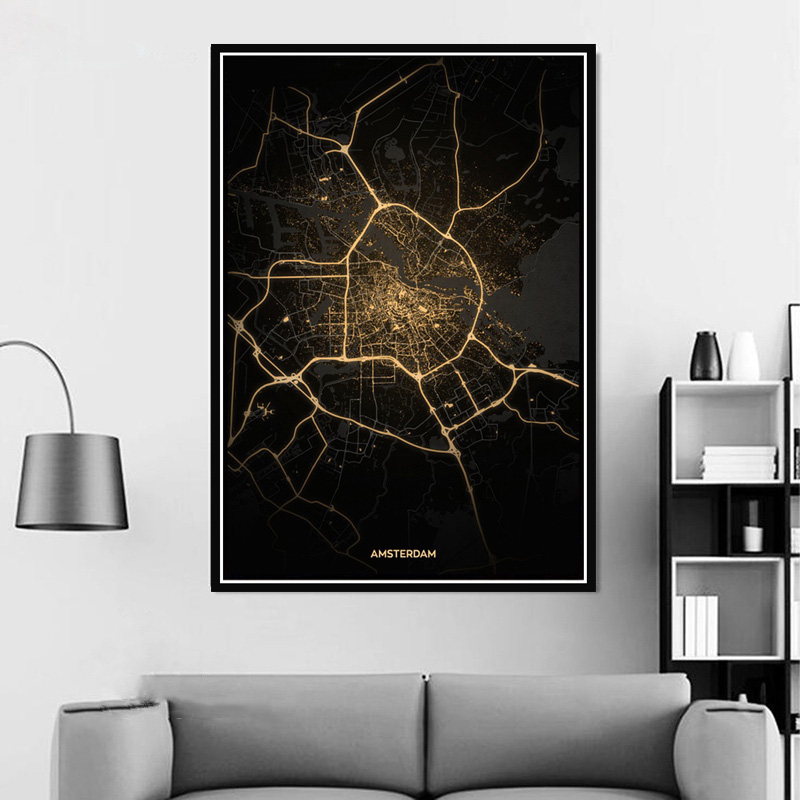 Stampe Poster Amsterdam Tokyo  - Home Barcelona recensione e prezzo