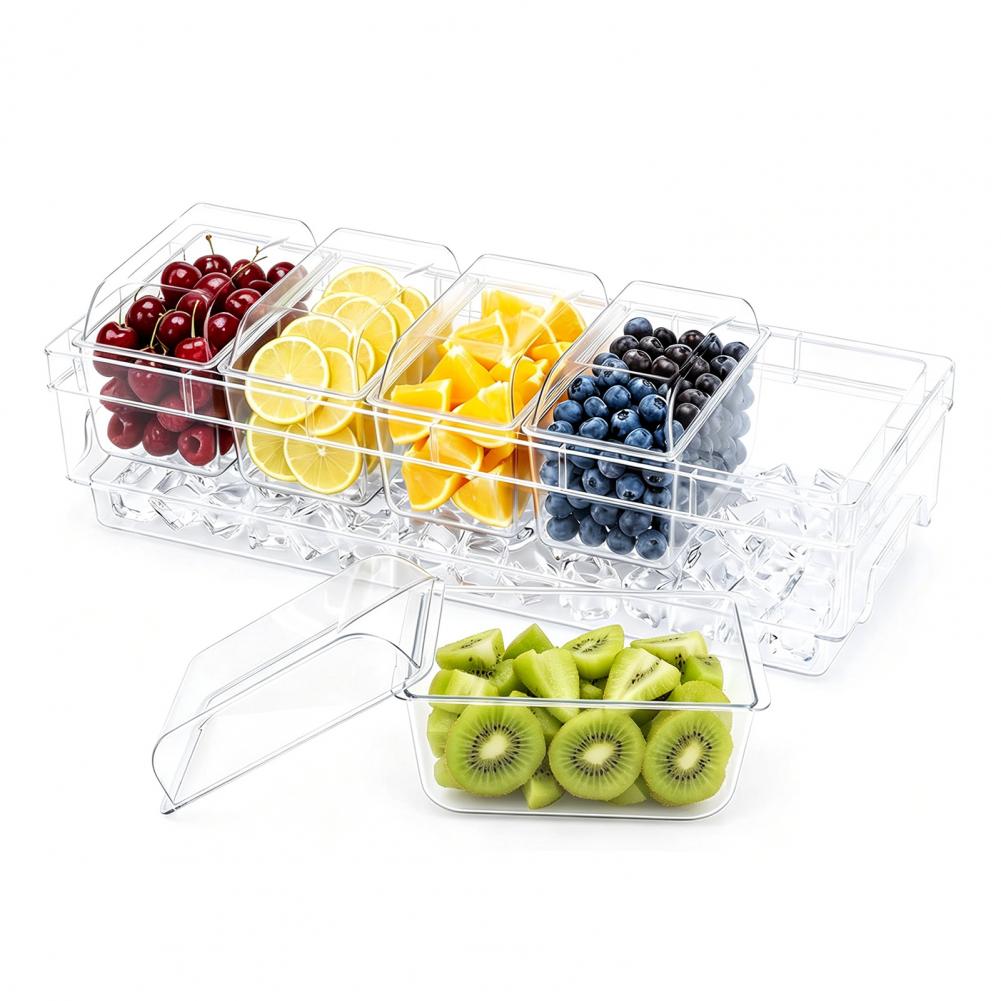 Set da portata Taco Bar 2026 p - Garnish Tray Set recensione e prezzo