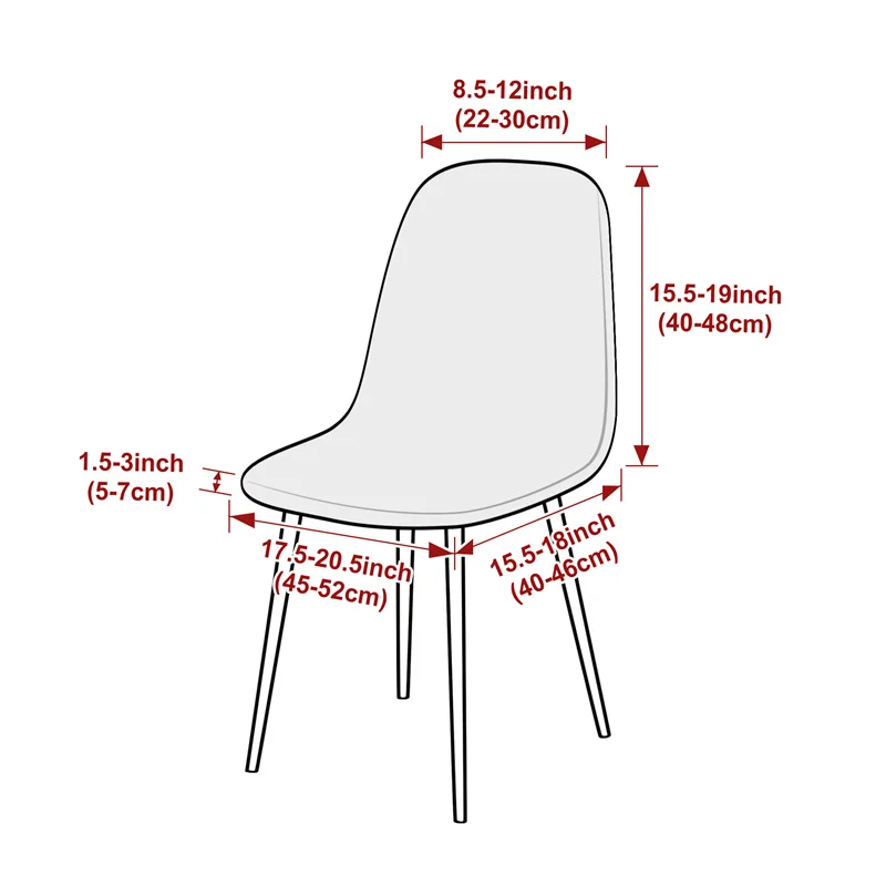 1PC Jacqaurd Shell Fodera per  - Home Bar Lounge recensione e prezzo