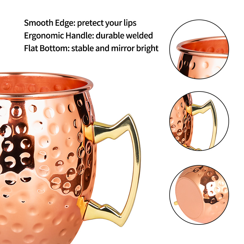 Mosca Mule Tazze in acciaio in - Mule Copper Mug recensione e prezzo